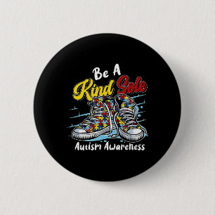 Seien Sie eine Art Autismus Bewusstsein Puzzle Sch Button