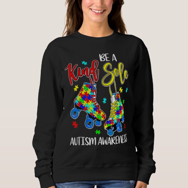 Seien Sie eine Art Autismus Bewusstsein Puzzle Sch Sweatshirt (Vorderseite)