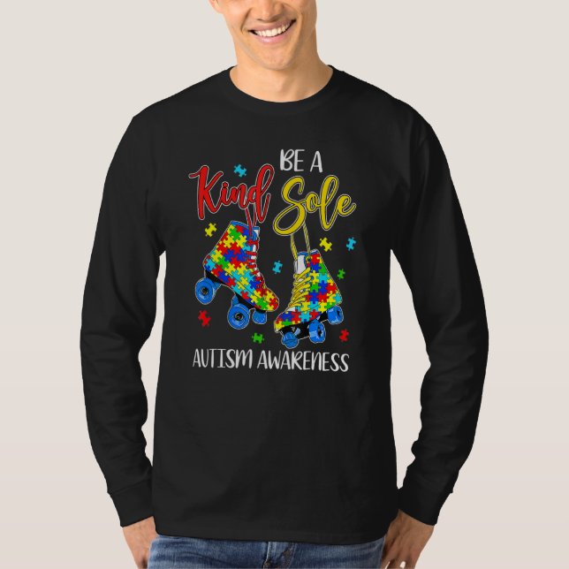 Seien Sie eine Art Autismus Bewusstsein Puzzle Sch T-Shirt (Vorderseite)