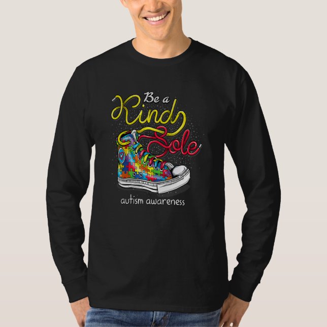 Seien Sie eine Art Autismus Bewusstsein Puzzle Sch T-Shirt (Vorderseite)