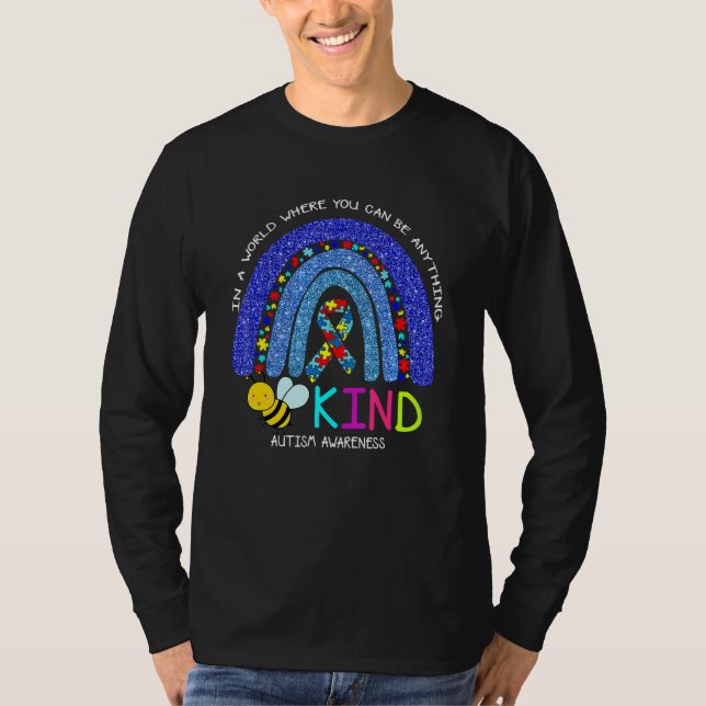 Seien Sie eine Art Autismus Bewusstsein Puzzle Sch T-Shirt (Vorderseite)