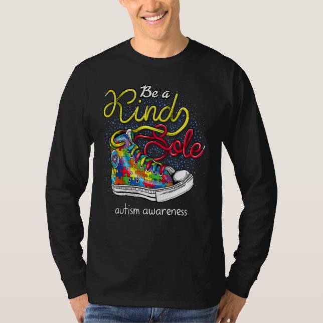 Seien Sie eine Art Autismus Bewusstsein Puzzle Sch T-Shirt (Vorderseite)