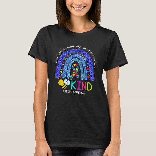 Seien Sie eine Art Autismus Bewusstsein Puzzle Sch T-Shirt (Vorderseite)