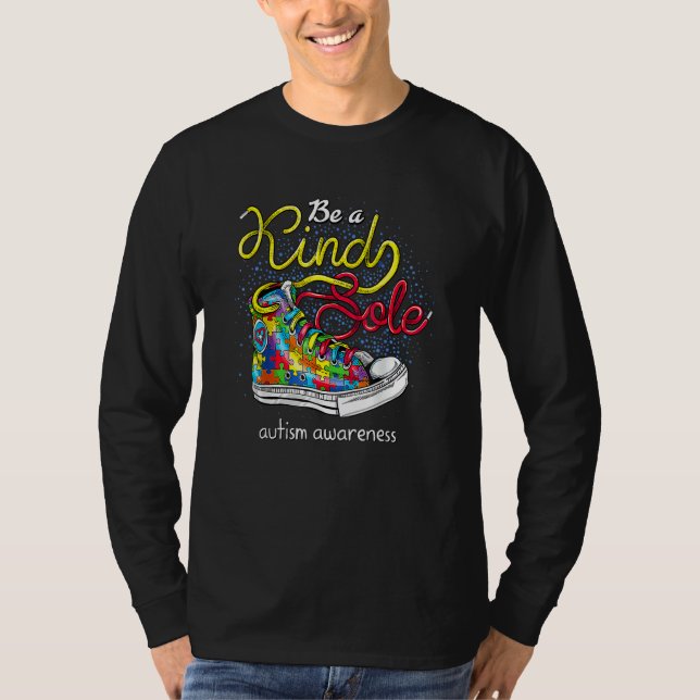 Seien Sie eine Art Autismus Bewusstsein Puzzle Sch T-Shirt (Vorderseite)