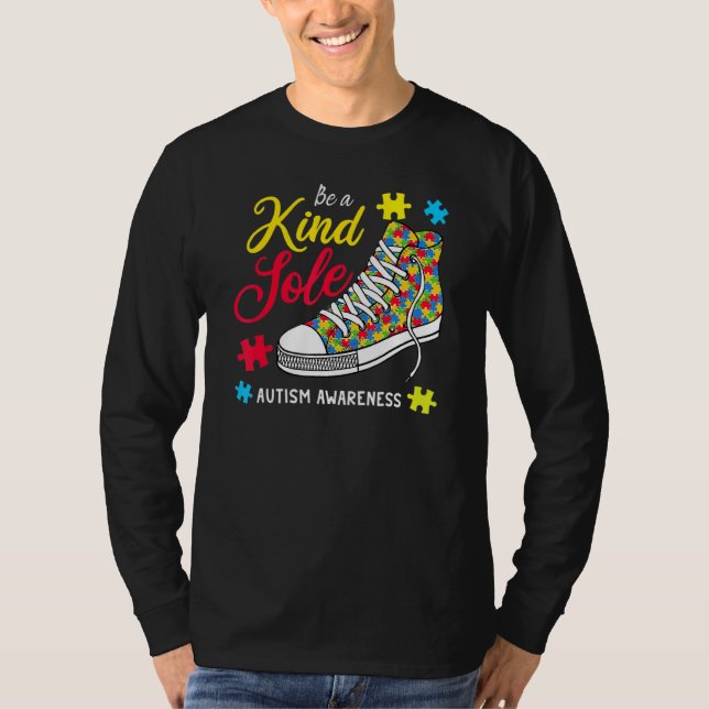 Seien Sie eine Art Seezunge Regenbogen Trendy Puzz T-Shirt (Vorderseite)