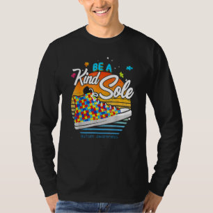 Seien Sie eine nette Einzel Autismus Bewusstsein P T-Shirt