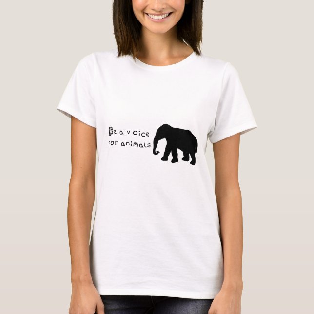 Seien Sie eine Stimme T-Shirt (Vorderseite)