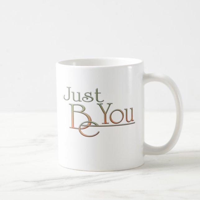 Seien Sie einfach Sie Kaffeetasse (Rechts)