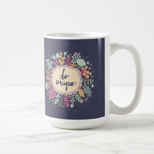 Seien Sie einzigartig Kaffeetasse (Rechts)