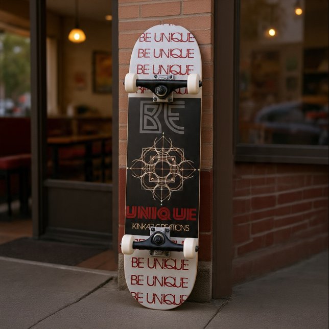 Seien Sie einzigartig Skateboard Deck 7¾ Zoll (Von Creator hochgeladen)