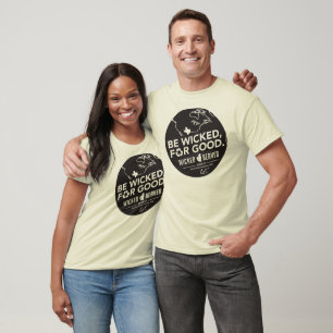 Seien Sie, endgültig bös. auf natürlicher Bio T-Shirt