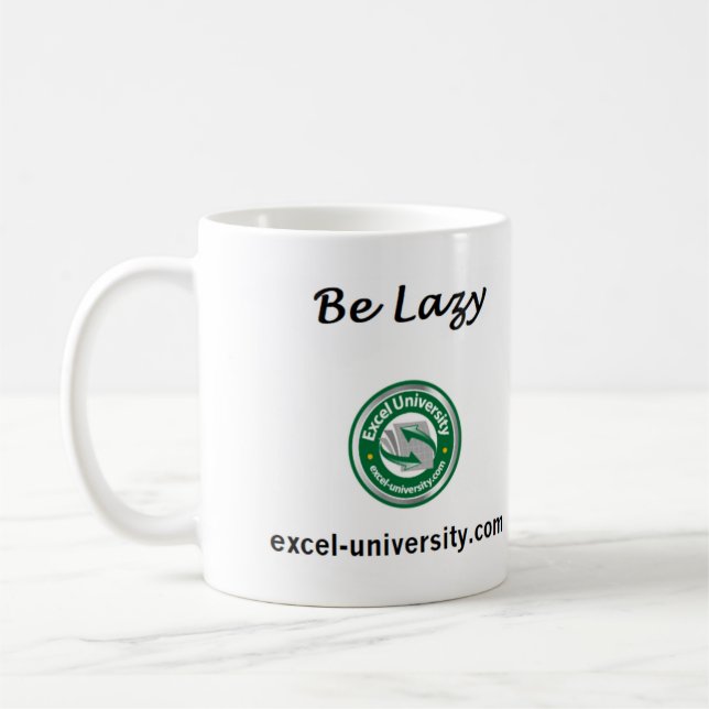 Seien Sie faule Tasse (Links)