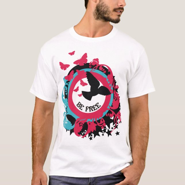 Seien Sie frei T-Shirt (Vorderseite)