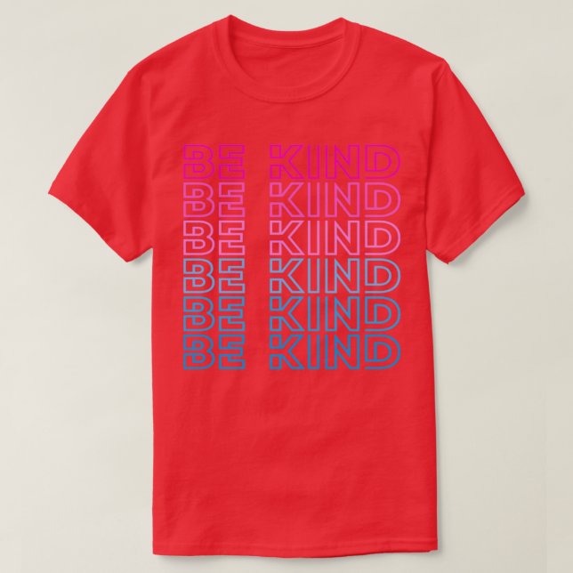 Seien Sie freundlich 17 T-Shirt (Design vorne)