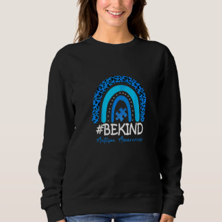 Seien Sie freundlich Autismus Bewusstsein Frauen M Sweatshirt