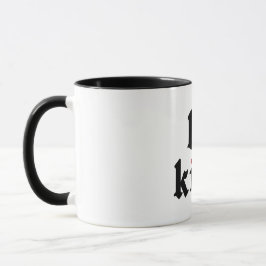 Seien Sie freundlich - Einfache positive Nachricht Tasse