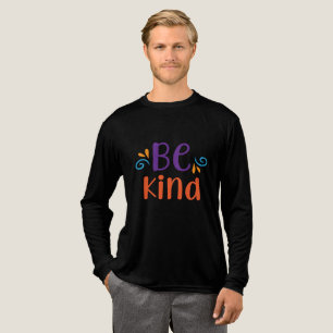 Seien Sie freundlich - fröhliches Freundschaftsdes Tri-Blend Shirt