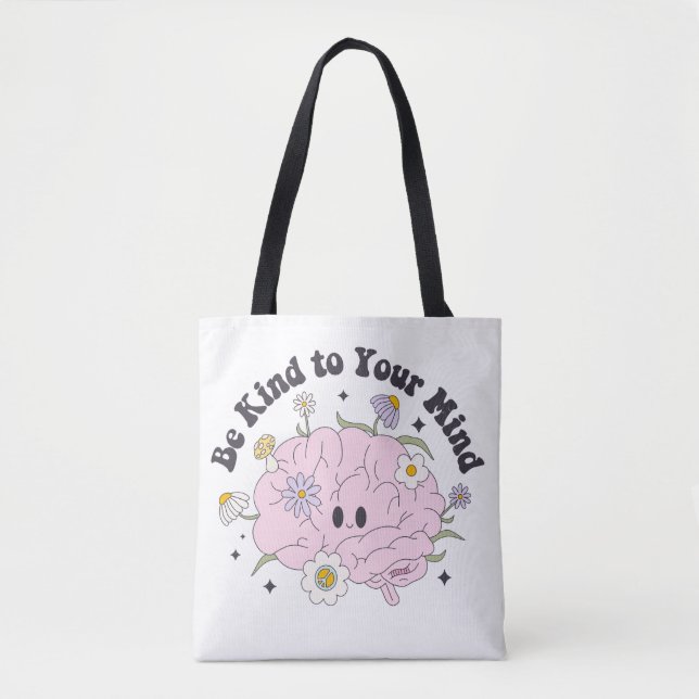 Seien Sie freundlich für Ihr Niedliches Gehirndesi Tasche (Vorderseite)