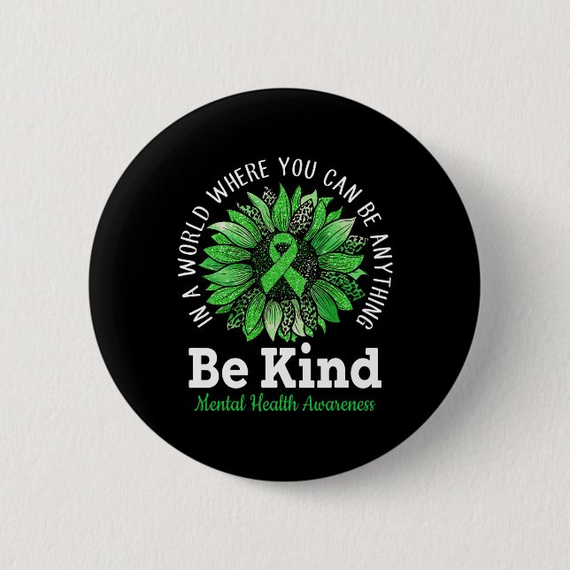 Seien Sie freundlich grüne Multifunktionsblume Son Button (Vorderseite)