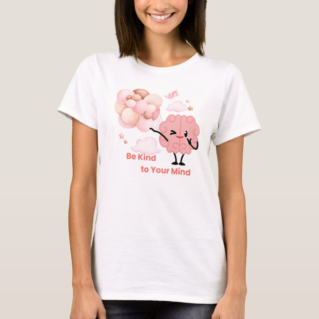 Seien Sie freundlich - Niedliches Design für psych T-Shirt (Vorderseite)