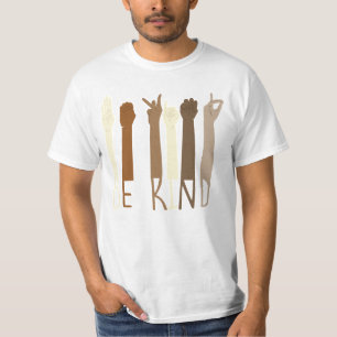 Seien Sie freundlich signiertes Tshirt BLM T - Shi