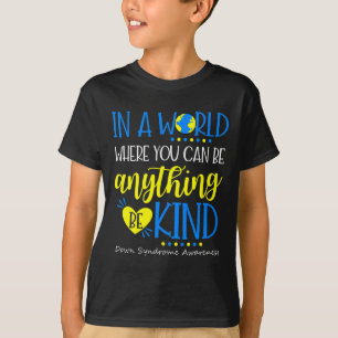Seien Sie freundlich-Syndrom Bewusstsein Oktober L T-Shirt