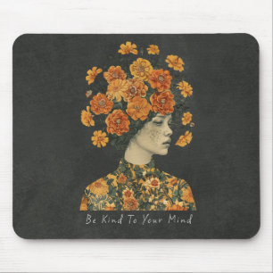 Seien Sie freundlich zu Ihrem Verstand Mousepad