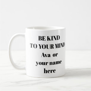 Seien Sie freundlich zu Ihrer Tasse der psychische