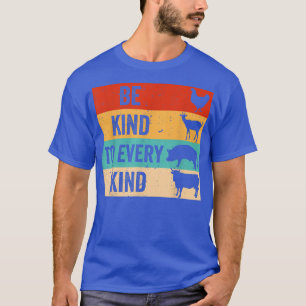 Seien Sie freundlich zu jeder Art lustige Veganer  T-Shirt