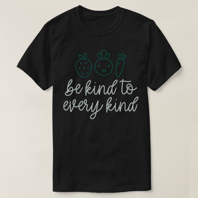 Seien Sie freundlich zu jeder Art T-Shirt (Design vorne)
