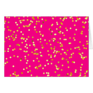 Seien Sie froh, rosa, gelbe Karte