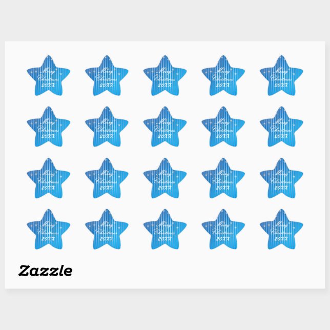 Seien Sie froh und Shine Bright Sticker (Blatt)