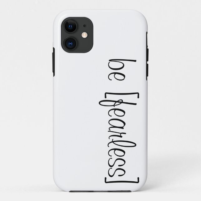 seien Sie furchtloser iphone 5 Fall Case-Mate iPhone Hülle (Rückseite)