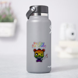 Seien Sie Gay Do Crime LGBTQ+-Bär Aufkleber