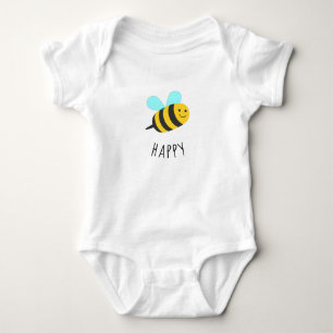 Seien Sie glücklich Baby Strampler