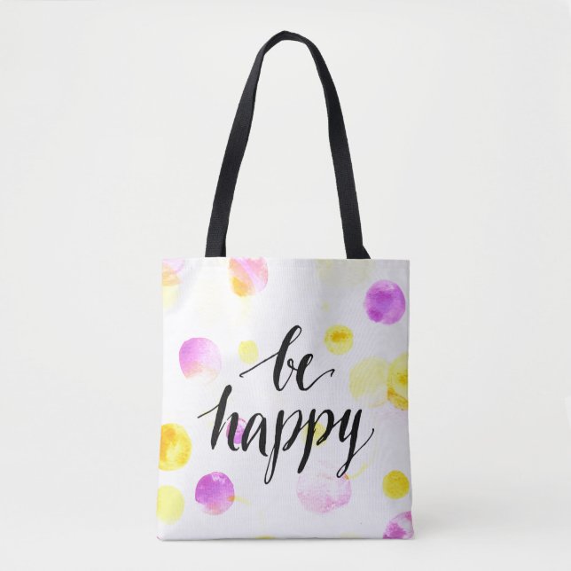 Seien Sie glückliche 2 Tasche (Vorderseite)