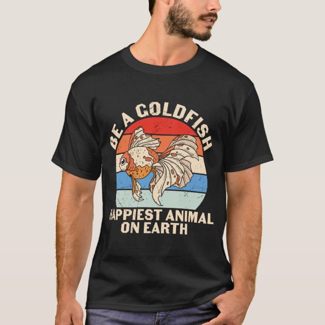 Seien Sie Goldfisch, TED, Coach, Moti, Urlaub, Las T-Shirt (Vorderseite)