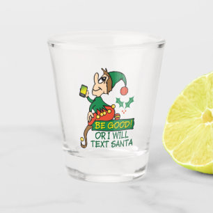 Seien Sie gut, Weihnachten Elf Schnapsglas