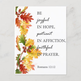 Seien Sie hoffnungsvoll Postkarte