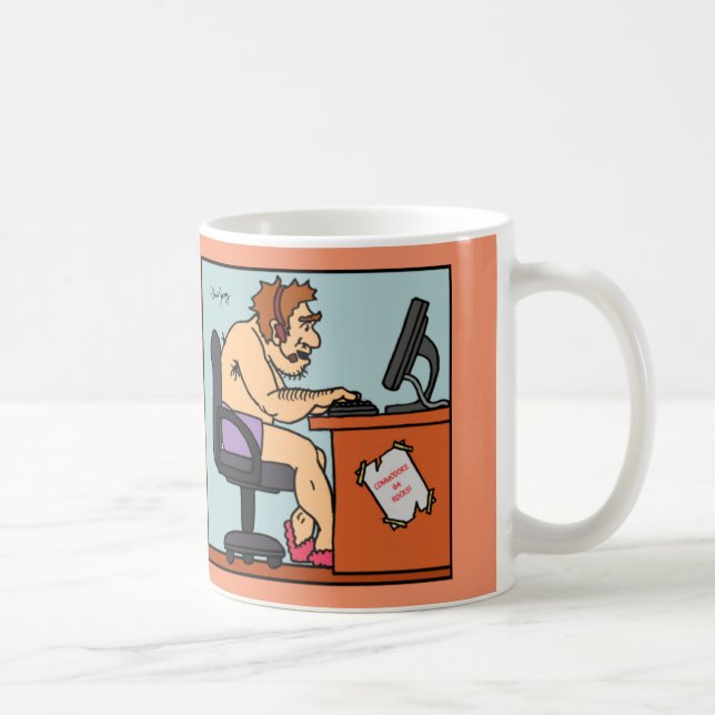 Seien Sie Ihr eigener Chef! Kaffeetasse (Rechts)