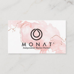 Seien Sie Ihr eigener Chef mit MONAT-Pink Visitenkarte