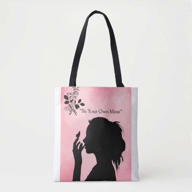 Seien Sie Ihr eigener Muse Totbeutel | Inspirieren Tasche (Vorderseite)