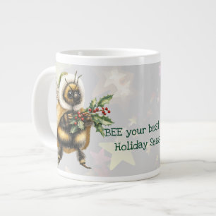 Seien Sie Ihre beste Biene in dieser Festtagszeit Jumbo-Tasse