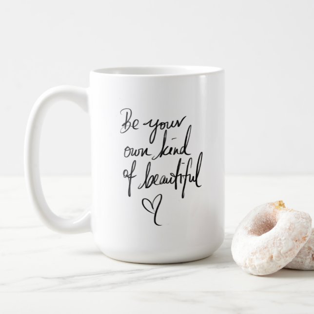 Seien Sie Ihre eigene Art von schöner Tasse (Mit Donut)