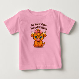 Seien Sie Ihre eigene Mootivation Baby T-shirt