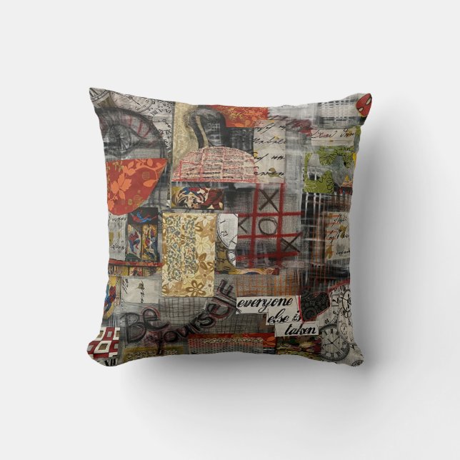 Seien Sie Ihre eigene Sammlung Kissen (Vorderseite)