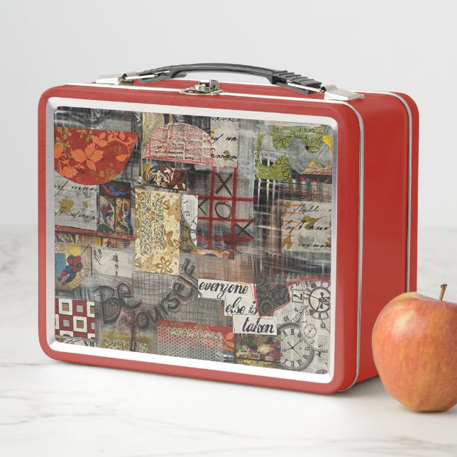 Seien Sie Ihre eigene Sammlung Metall Brotdose (Beispiel)