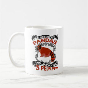 Seien Sie immer eine roter Panda-Tasse Kaffeetasse