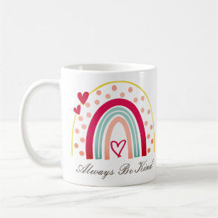 Seien Sie immer freundlich - Motivierend Zitat Kaffeetasse