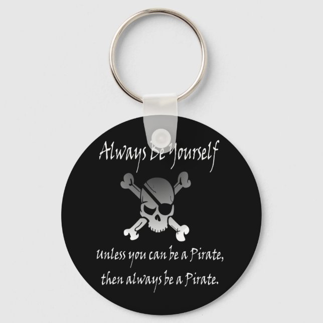 Seien Sie immer Ihr Schlüsselanhänger (Piraten) (Vorderseite)